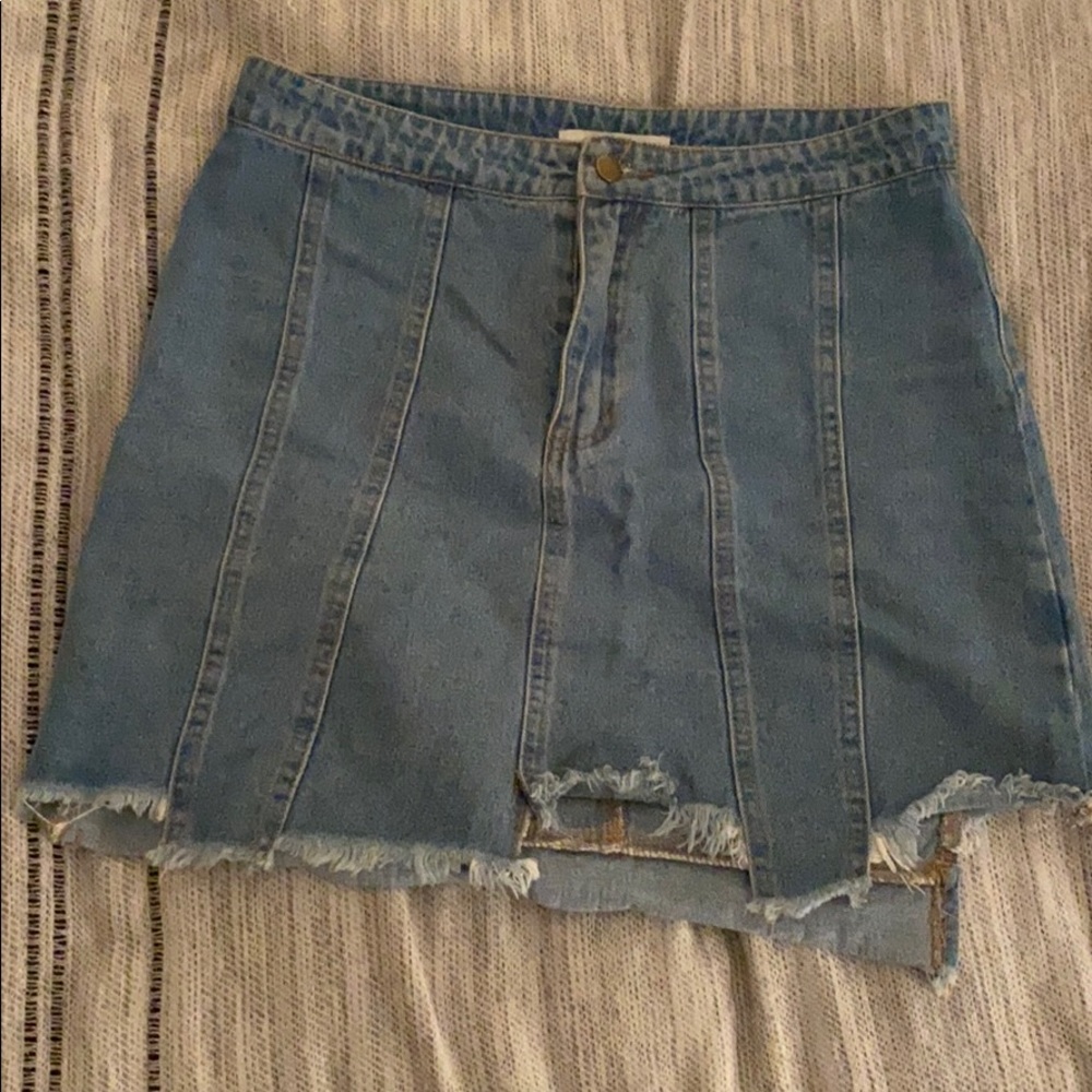 Denim skirt